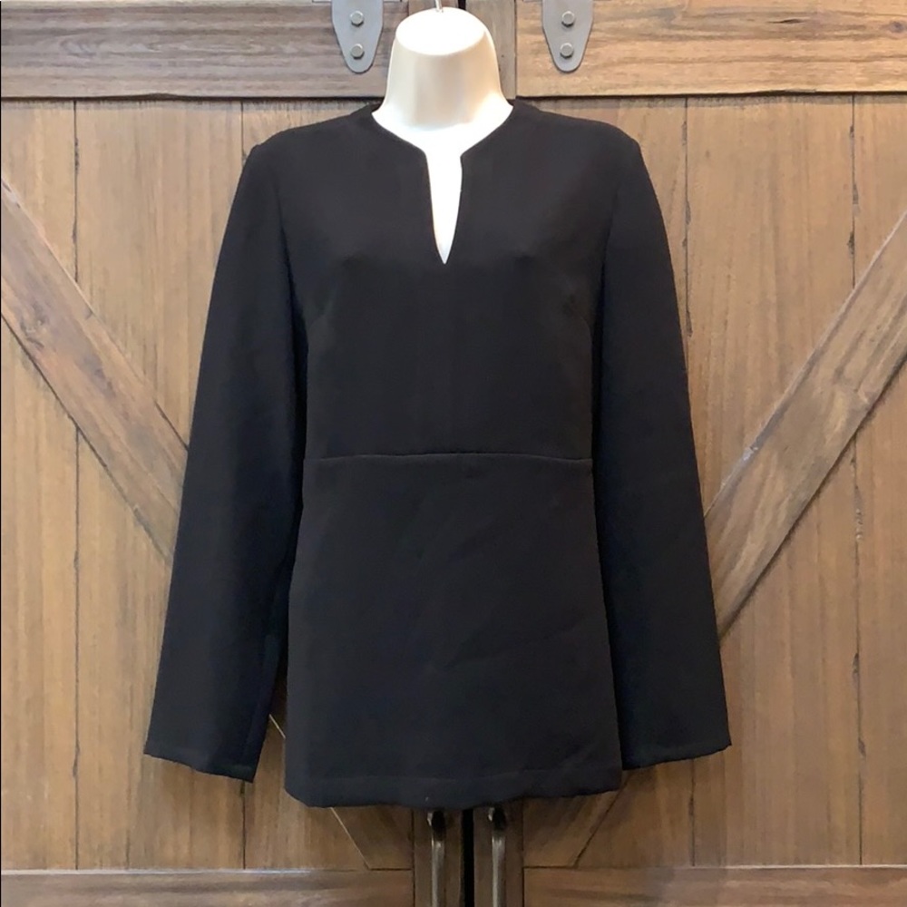 elegant Ann Taylor long sleeve tunic top, Sz2